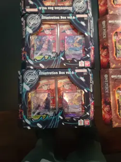 One Piece TCG Illustration Box Vol 5 (4) and Vol 6 BUNDLE SEALED (4) 8 total - Image 4