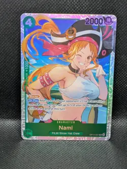 Nami OP14-031 (SR) The Azure Sea’s Seven One Piece TCG English Super Rare - Image 1