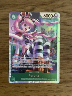 One Piece TCG - The Azure Sea's Seven - Perona OP14-033 SR - NM Foil - Image 1