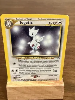 Pokemon TCG Togetic Neo Genesis Holo Card 16/111 Moderately Played - Image 2