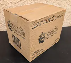 Merlin BATTLE CARDS x12 Booster Box Case 1993 NEW FACTORY SEALED x432 PACKS! - Image 2
