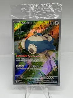 Pokemon TCG Snorlax 051 SV Scarlet & Violet 151 Promo Card Sealed - Image 1