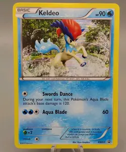 Keldeo BW60 Promo Holo Rare Black & White Pokemon Trading Card Game LP+ - Image 1