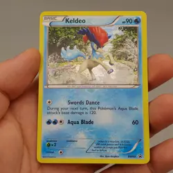 Keldeo BW60 Promo Holo Rare Black & White Pokemon Trading Card Game LP+ - Image 2