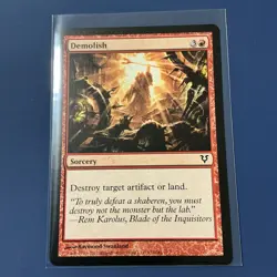 Demolish [Avacyn Restored] Magic MTG NM Single Card - Image 1