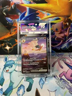 ACE 10 Charizard ex 199/165 SIR Pokemon Card Sv: Scarlet & Violet 151 GEM MINT💎 - Image 1
