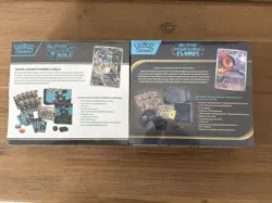 Pokemon Trading Card Phantasmal Flames and Black Bolt ETB NEW Sealed Lot of 2 - Image 2