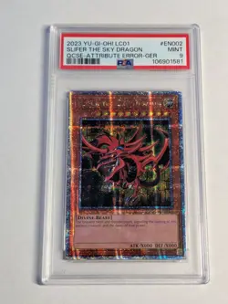 Yugioh God Card Set Obelisk/Slifer/Ra LC01-EN001/2/3 PSA 9 MINT QCSR - Image 5