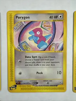 2002 Pokemon Aquapolis NON-HOLO Card Lot of 9 LP-MP - Image 3