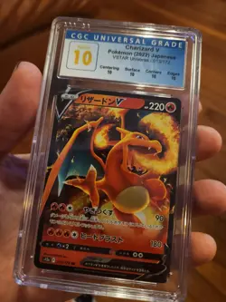 CGC 10 PERFECT 2022 Charizard V 013/172 RR s12a VSTAR Japanese Pokemon Card - Image 3