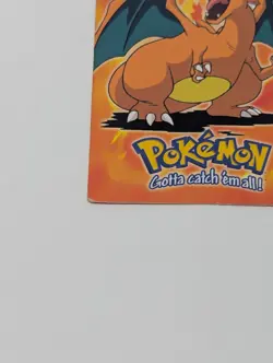 Charizard E6 of 12 - Lack Logo - Non-Holo - Topps Pokemon Card - HP - Image 3