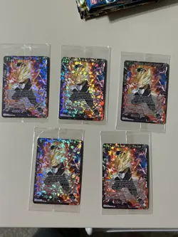 Dragon Ball Super SS Vegeta, Burst of Strength P401-PR Sealed Promo X5 10 Cards - Image 1