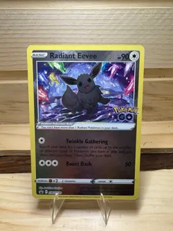 Radiant Eevee SWSH230 SWSH: Sword & Shield Promo Cards Holo NM Free Shipping - Image 1