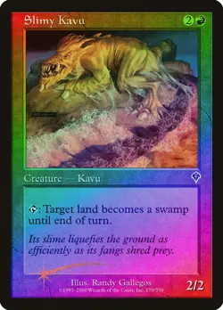 Slimy Kavu FOIL Invasion PLD Red Common MAGIC THE GATHERING MTG CARD ABUGames - Image 1