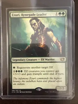 Ezuri Renegade Leader Commander 2014 Card 195/337 LP Magic The Gathering - Image 1