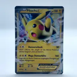 Pokemon TCG Karte - Pikachu EX Promokarte |XY | Black Star Promo XY174 - Image 1