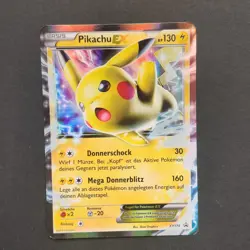 Pokemon TCG Karte - Pikachu EX Promokarte |XY | Black Star Promo XY174 - Image 2