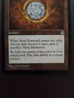 Mox Diamond Stronghold Magic The Gathering Card - Image 3