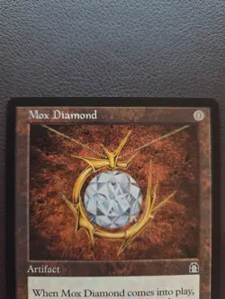Mox Diamond Stronghold Magic The Gathering Card - Image 4