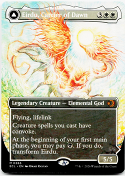 Eirdu, Carrier of Dawn (Borderless) - [Lorwyn Eclipsed] Magic MTG ECL 0286 ⚪ - Image 3