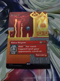 MTG Mana Geyser - Rainbow Foil - NM - Secret Lair - 1821 - Image 1