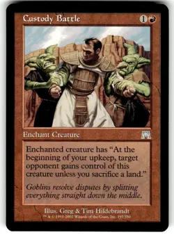 Custody Battle Onslaught Regular NM MTG - Image 1