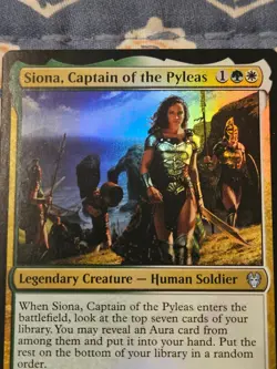 Siona, Captain of the Pyleas FOIL Theros Beyond Death MTG Magic - Image 3