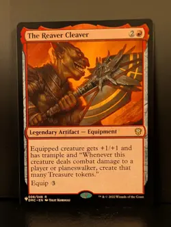 Dominaria United Commander THE REAVER CLEAVER (Lightly Played, Great Condition) - Image 1
