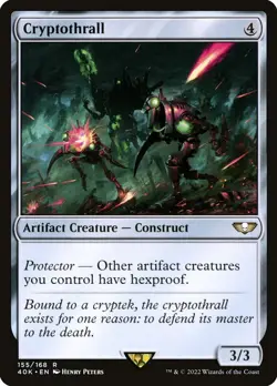 MTG - Cryptothrall - Fanart Warhammer 40,000 - EDH / Playtest - Image 1