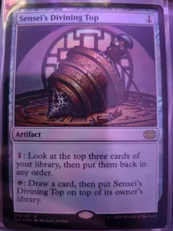 Sensei's Divining Top Double Masters 2022 Foil - Image 1