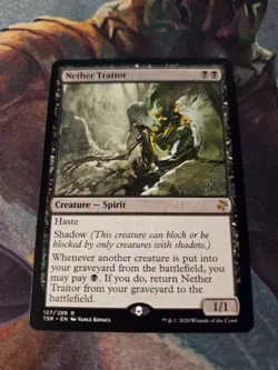 Nether Traitor: MtG Magic the Gathering Time Spiral Remastered Rare - Image 2
