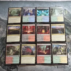 MTG Ravnica Clue Edition• Dual Lands Mix Lot • 12 - Image 1