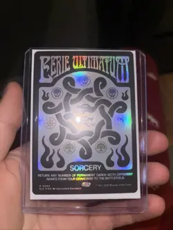 1x FOIL Eerie Ultimatum MTG Encyclopedia Of Magic Secret Lair NM - Image 1