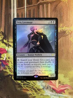 Oriq Loremage - MTG Strixhaven School of Mages - NM Foil - Image 1
