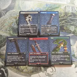 MTG Ravnica Clue Edition• Artifact Clue Equipment Set • 5 - Image 1