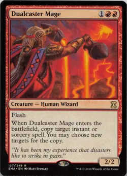 Dualcaster Mage R Eternal Masters 127 - LP - Image 1