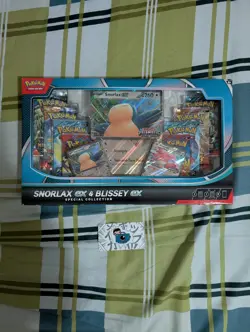 Pokemon TCG Snorlax ex & Blissey ex Special Collection Box Sealed Authentic - Image 1