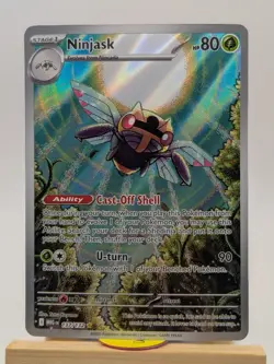 Pokemon TCG Ninjask 137/132 Illustration Rare Holo - JA110 - Image 1