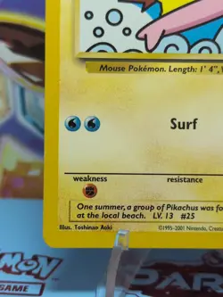Pokemon Surfing Pikachu 28/53 Wotc Promo Regular NM - Image 4