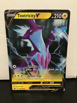 Toxtricity V SWSH017 Holo Pokemon Black Star Promo - Image 1