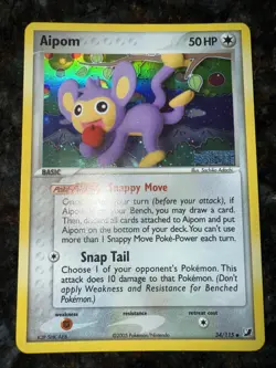 Pokemon AIPOM 34/115 (Stamped Reverse Holo) Unseen Forces - NM/Near Mint - Image 1
