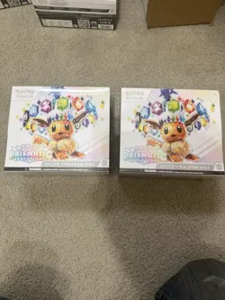 Pokemon Prismatic Evolutions ETB - LOT OF TWO *PLEASE READ* - Image 1