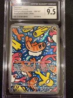 CGC 9 Tatsugiri 186/167 Pokemon Twilight Masquerade - Image 3