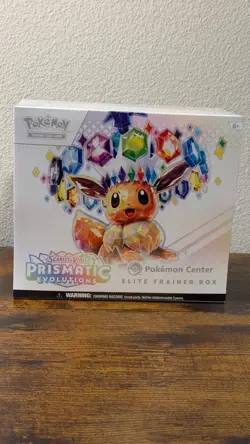 Prismatic Evolutions Pokemon Center Elite Trainer Box PC ETB Sealed WITH ACRYLIC - Image 2