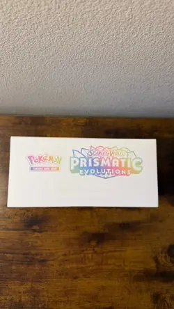 Prismatic Evolutions Pokemon Center Elite Trainer Box PC ETB Sealed WITH ACRYLIC - Image 3