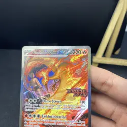 Pokemon TCG Team Rockets Moltres EX Destined Rivals SIR Stamped Promo 229/182 - Image 5