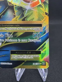 M Venusaur EX (Full Art) 100/108 Evolutions Holo Pokemon TCG XY Evolutions 2016 - Image 5
