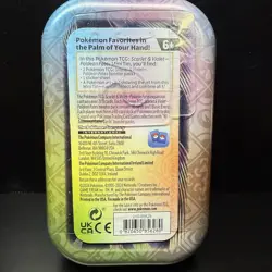 Pokemon TCG Paldean Fates Mini Tin Sealed 2 Packs Scarlet & Violet 2024 - Image 2