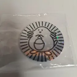 1999 Pokemon Chansey TCG Flip Coin & 1999 Vileplume TCG Flip Coin New in Plastic - Image 3