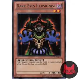 Yugioh Dark-Eyes Illusionist LCYW-EN112 Rare NM - Image 1